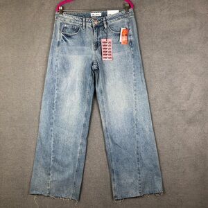 YMI women’s mid rise wide leg jeans size 11/30